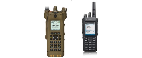 Equipements radio de communication